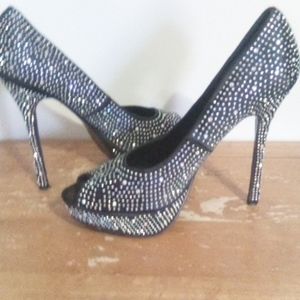Rhinestone Heels